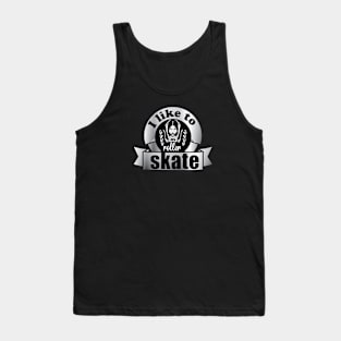 I like to roller skate 02 Tank Top